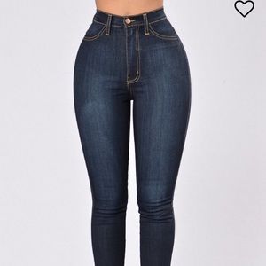 Fashion Nova Classic High Waisted Jeans
